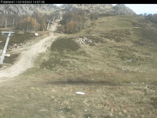 webcam fidjeland skitrekk Sirdal